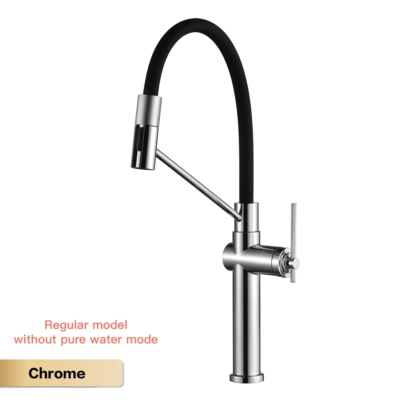 AITANA brushed rose gold pull-out kitchen faucet with luxury drinking water mode 3 function hot&cold water single hole sink Tap