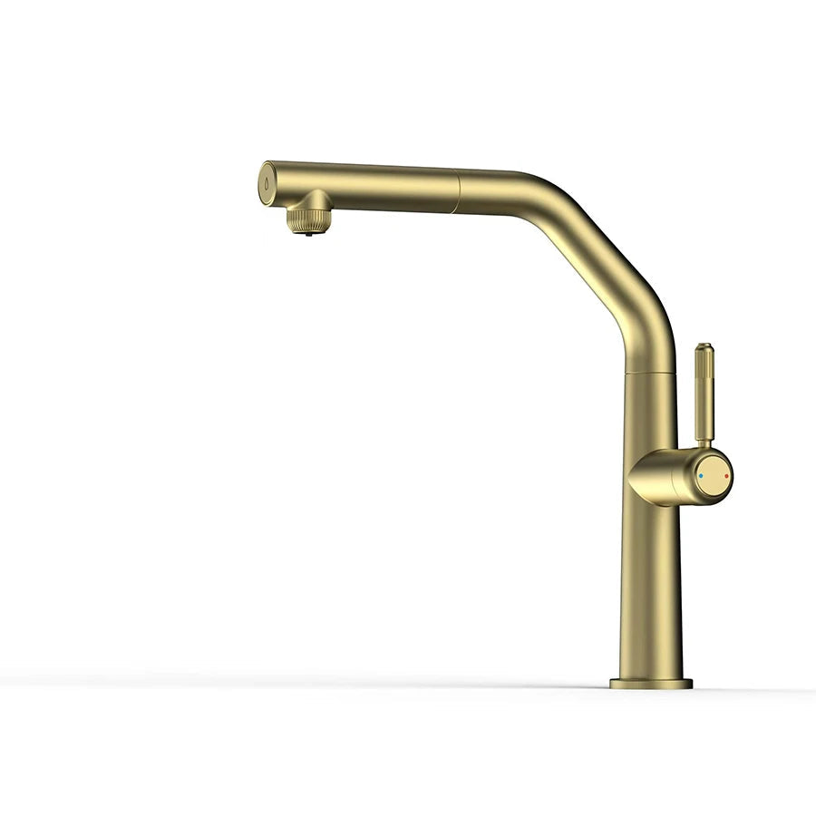 VGX Kitchen Faucet Dual Spout Pure Drinking Water Tap Pull Out Kitchen Sink Mixer Stainless Steel Kitchen Gourmet Faucet Crane