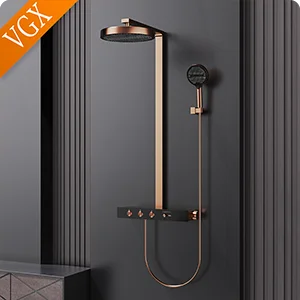 VGX Kitchen Faucet Sink Faucets Rubber Pull Down Stream Sprayer Taps Rotatable Kitchen Mixer Water Tap Hot Cold Crane Rose Gold