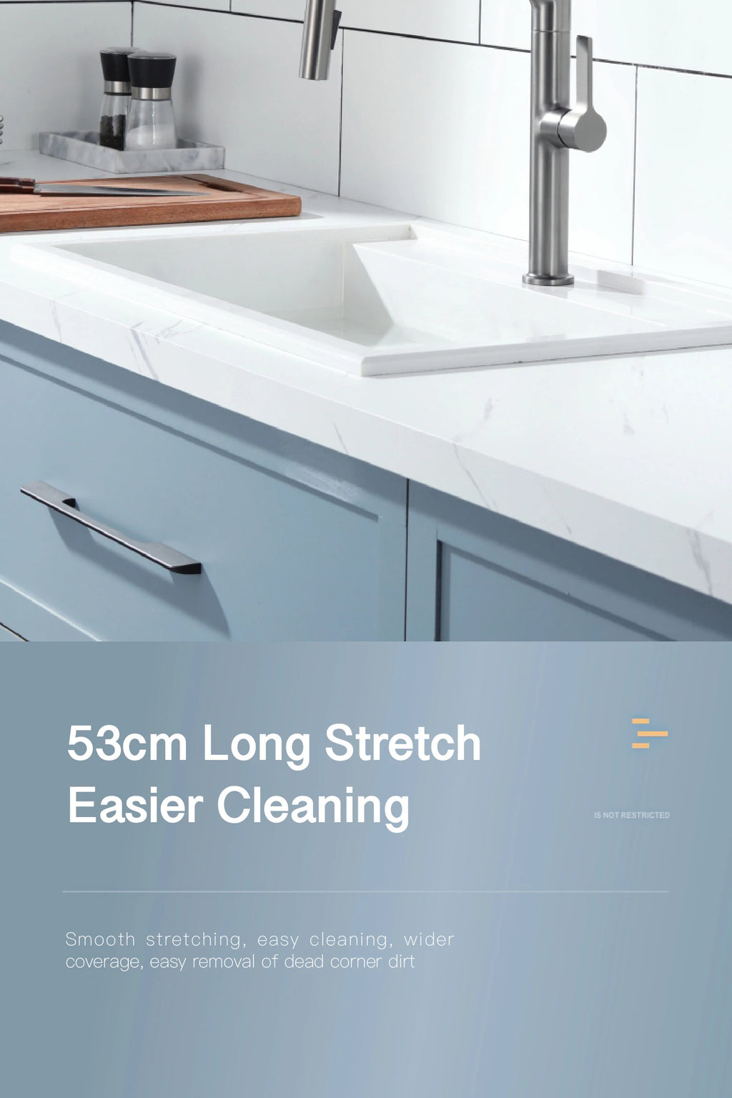 AITANA Luxury Gun Grey Brass Kitchen Faucet Simple Design Single Handle 2-Function Hot and Cold Water Pullout Sink Mixer