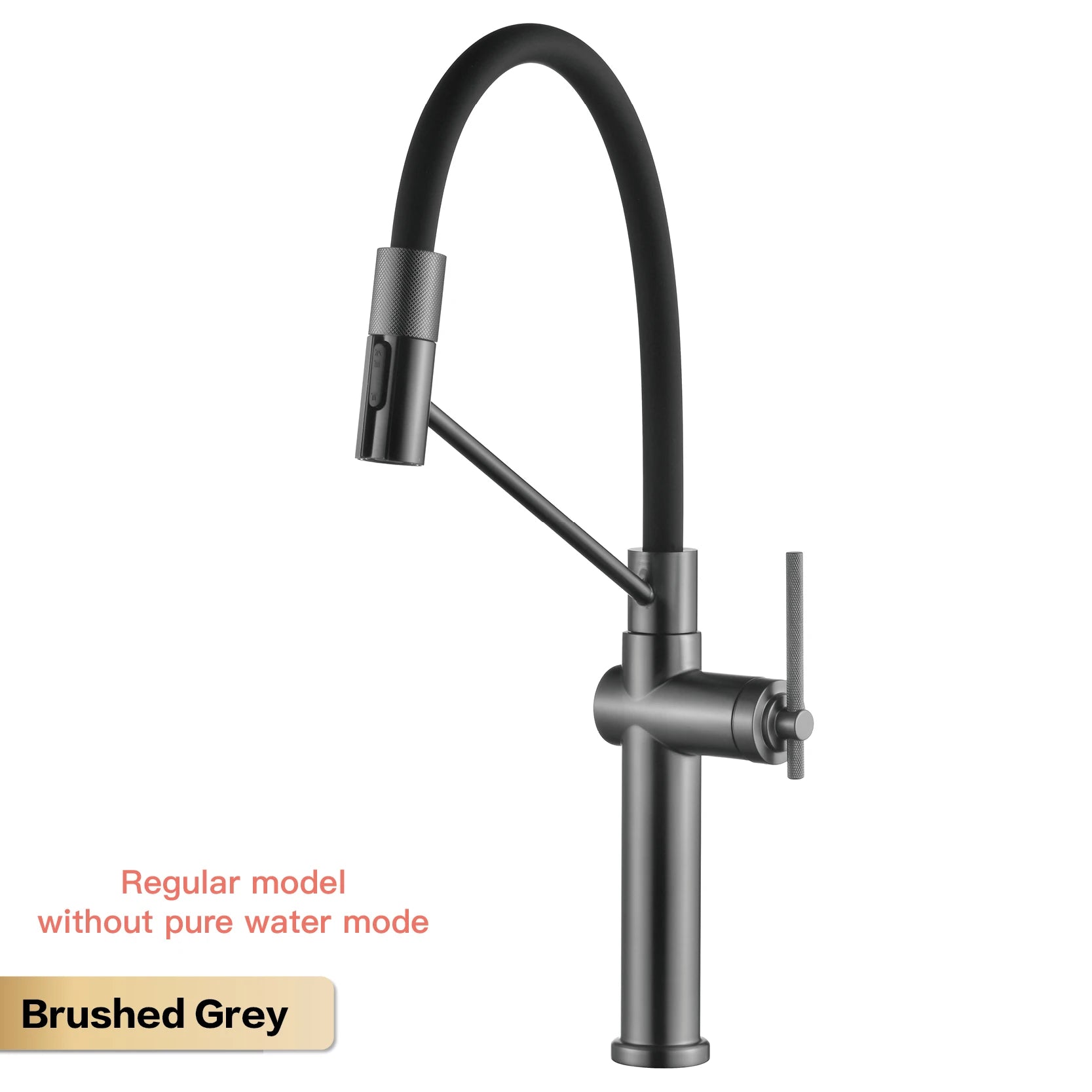 AITANA brushed rose gold pull-out kitchen faucet with luxury drinking water mode 3 function hot&cold water single hole sink Tap