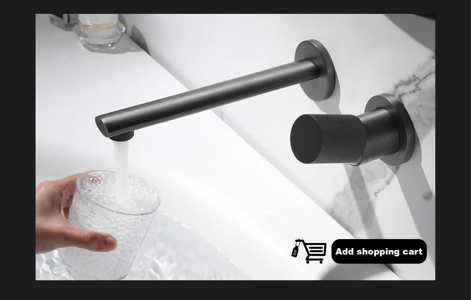 AITANA Simple design brass black kitchen faucet modern single handle pull-out hot and cold water 2 function sink faucet